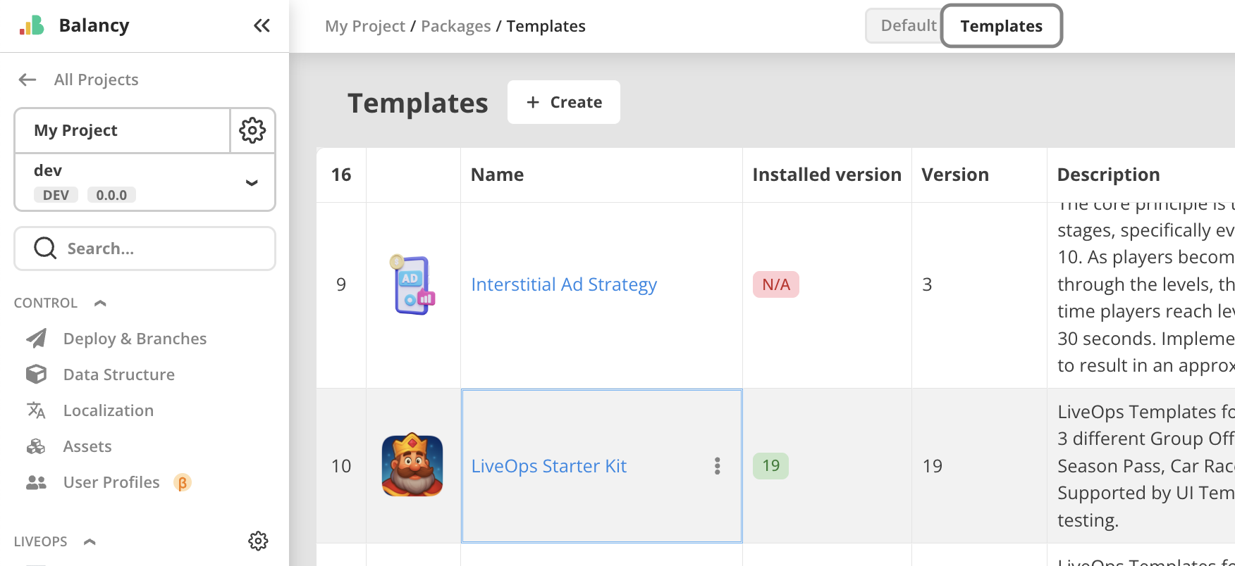 Package Installation